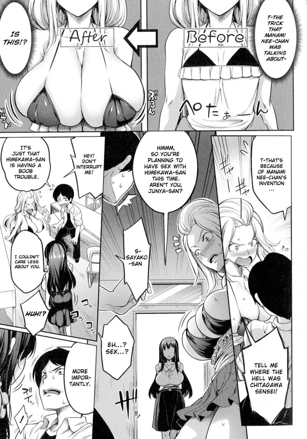 Hentai Manga Comic-Tit Switch-Chapter 3-3